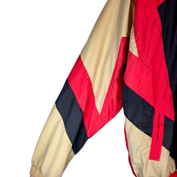 Vintage 90s NFL San Francisco 49ers Starter Pro Line Windbreaker Jacket - Picture 4 of 10